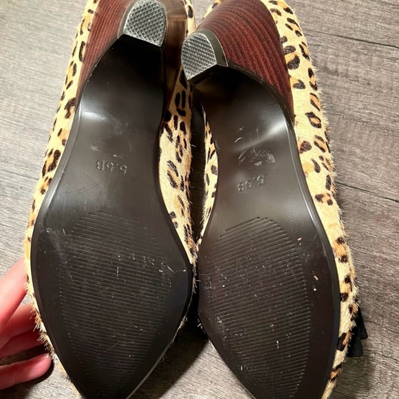 Greenwich Village Calf’s Hair Animal Print Shoes - Picture 11 of 14